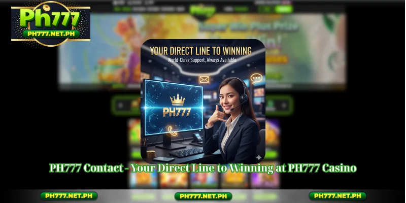 PH777 Contact - Your Direct Line to Winning at PH777 Casino