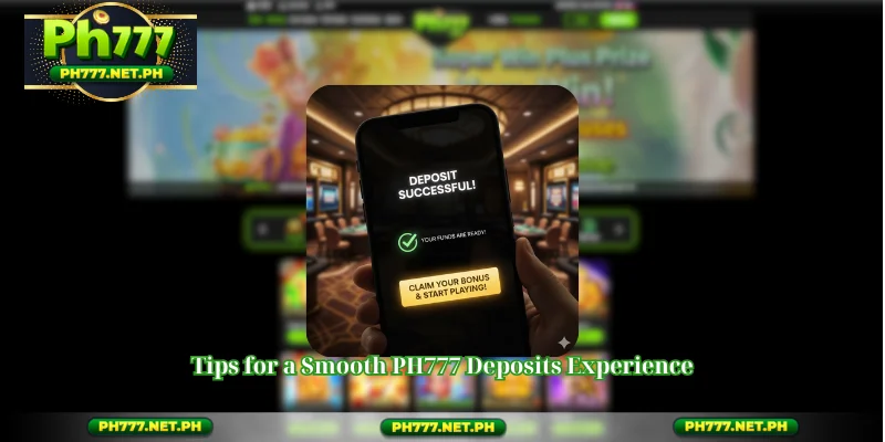 Tips for a Smooth PH777 Deposits Experience