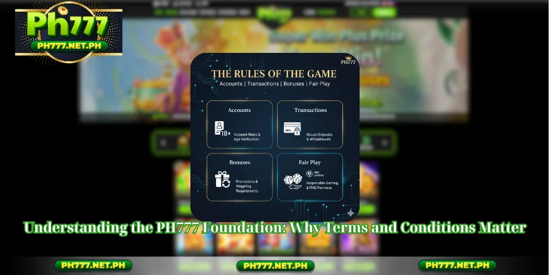Understanding the PH777 Foundation: Why Terms and Conditions Matter
