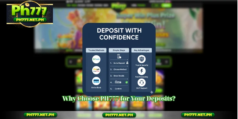 Why Choose PH777 for Your Deposits?
