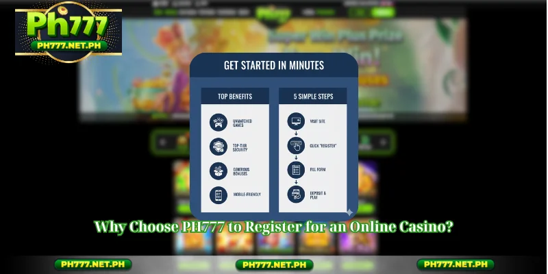 Why Choose PH777 to Register for an Online Casino?