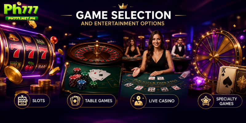 Game Selection and Entertainment Options