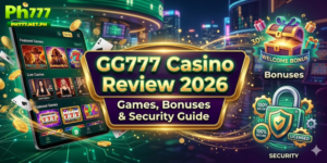 GG777 Casino Review 2026 – Games, Bonuses & Security Guide
