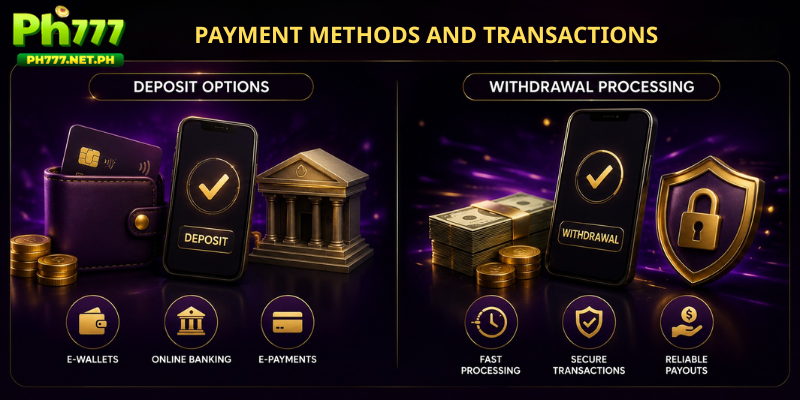 Payment Methods and Transactions